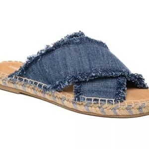 Minnetonka Blue Sandals Casual Slip-On
